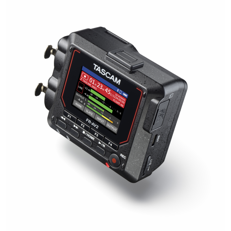 TASCAM FR-AV2 Linear PCM Recorder 32-Bit Float with Timecode Generation — view 8