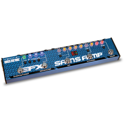 Tech 21 Bass Fly Rig Version 2 with SansAmp, Effects Loop, Octave, Fuzz, Chorus, and Chromatic Tuner — view 2