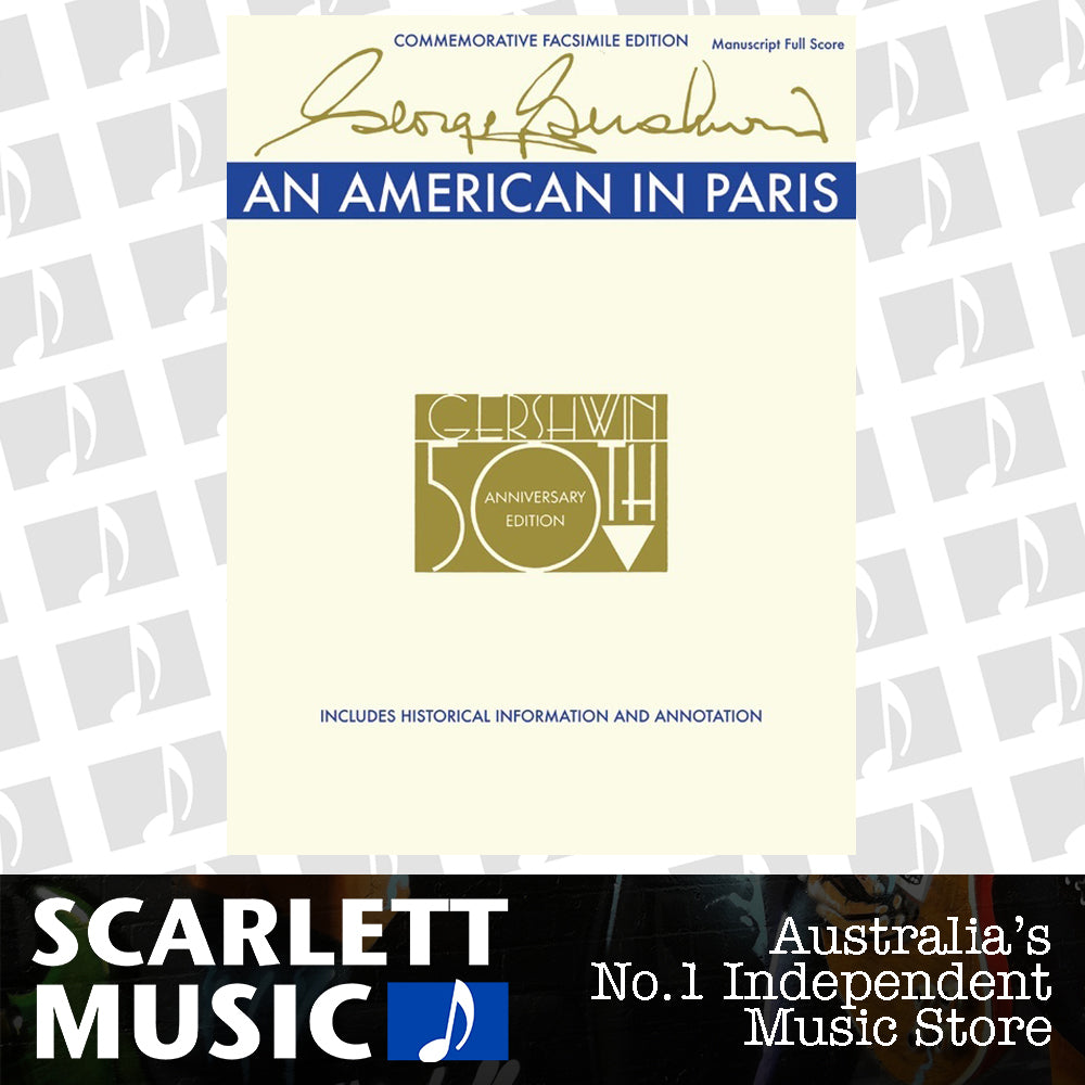 An American in Paris Facsimile Study String Orchestra Sheet Music — view 2