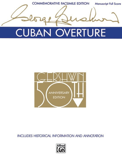 Cuban Overture Facsimile Score
