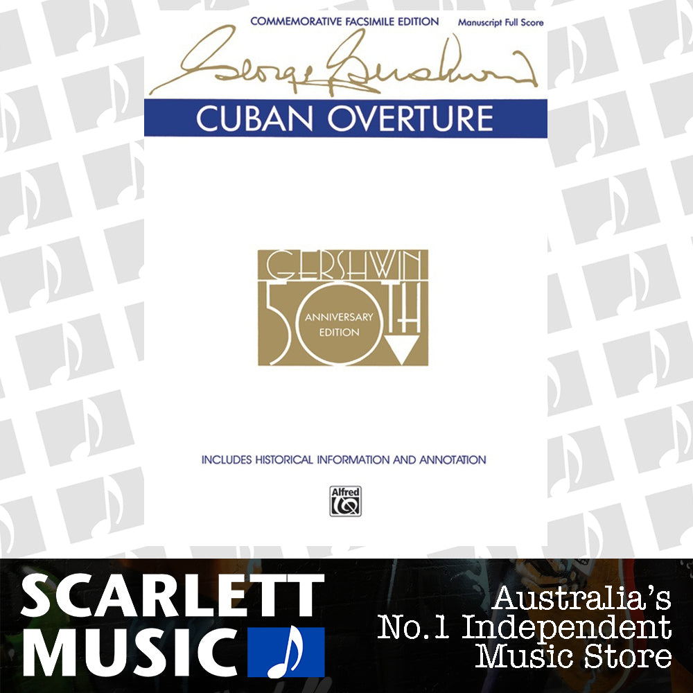 Cuban Overture Facsimile Score — view 2