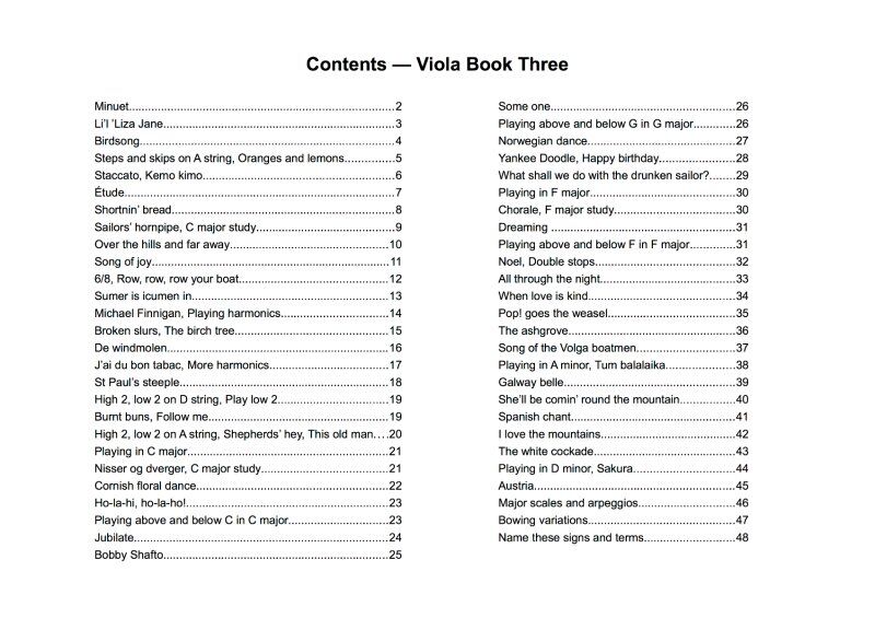 A Flying Start for Strings - Viola Book 3 — view 2