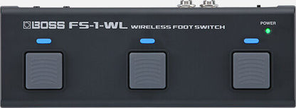 BOSS FS-1-WL Wireless Footswitch - Compact Bluetooth Controller for DAWs, Music Apps & MIDI Devices