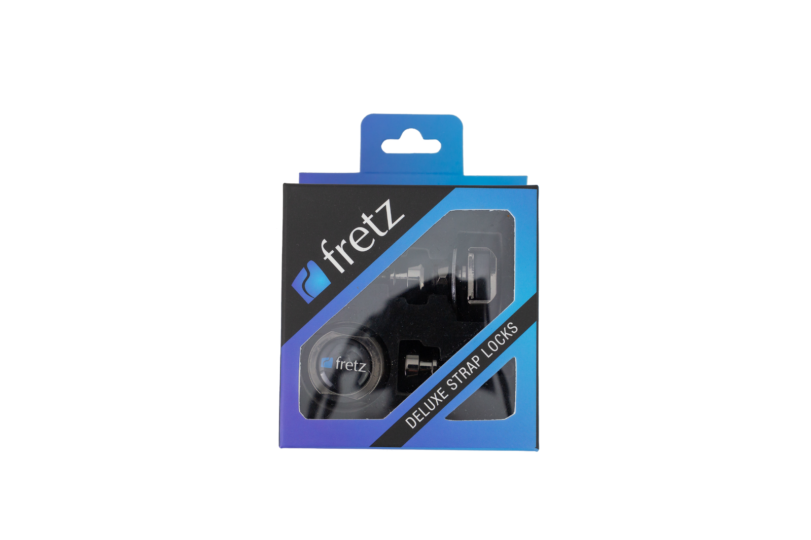 FRETZ Chrome Strap Lock Set - Durable Steel with Side-Release Mechanism, 360-Degree Rotation, Includes Mounting Hardware — view 4