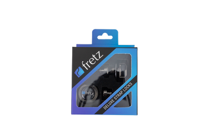 FRETZ Gold Strap Lock Set - Durable Steel, 360-Degree Rotation, Side-Release Mechanism, Includes Buttons & Mounting Hardware — view 4