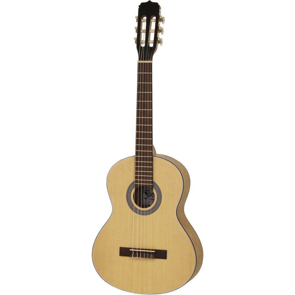 Aria Fiesta 3/4 Size Classical Nylon String Guitar Matte Natural Finish