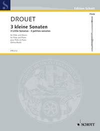 Drouet: 3 Little Sonatas — Flute & Piano (Schott Music)