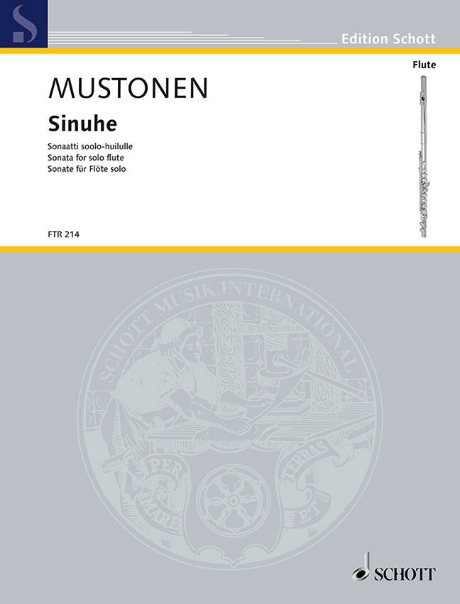 Sinuhe Sonata Sheet Music for Solo Flute
