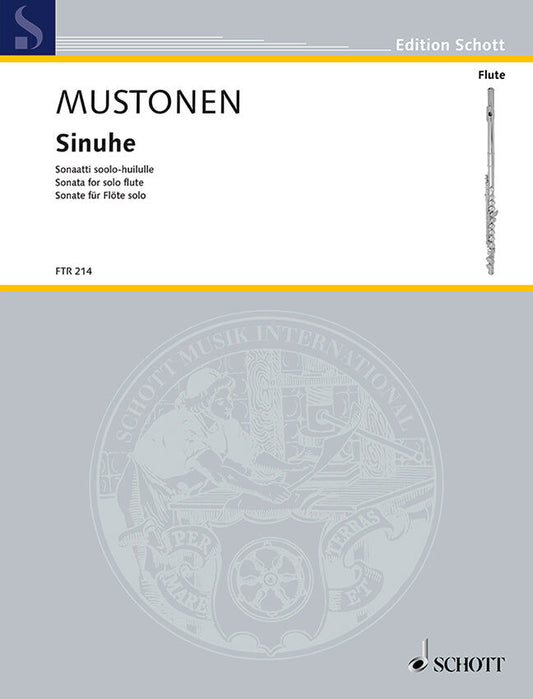 Sinuhe Sonata Sheet Music for Solo Flute