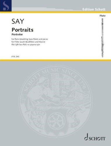 Say - Portraits Op 101 for Flute and Piano