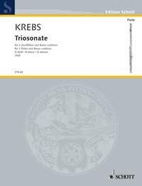 Krebs - Triosonata B Minor for 2 Flutes/Basso Continuo, Schott Music Edition, 44 Pages