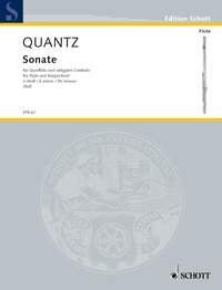 Quantz Sonata in E Minor for Flute and Piano, Schott Music, 22 Pages