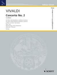 Concerto G Minor Op. 10 No. 2 La Notte for Flute and Piano by Antonio Vivaldi, 24 Pages, Schott Music