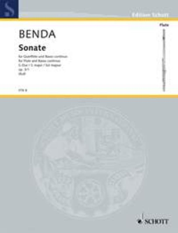 Sonata Op 3 No 1 G Arr Ruf Flute Piano Book