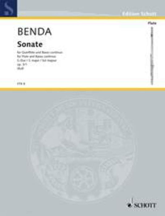 Sonata Op 3 No 1 G Arr Ruf Flute Piano Book
