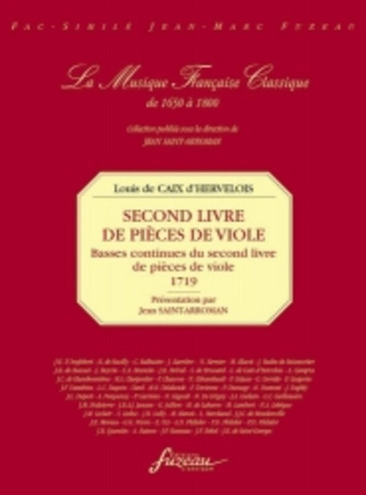 Second Livre De Pieces De Viola Facsimile Book