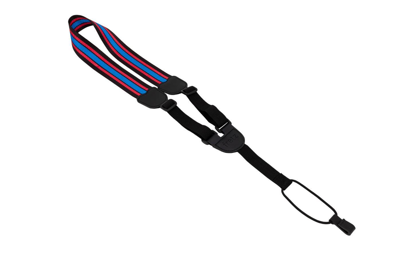 Fretz 1" Nylon Ukulele Strap with Hook - Purple