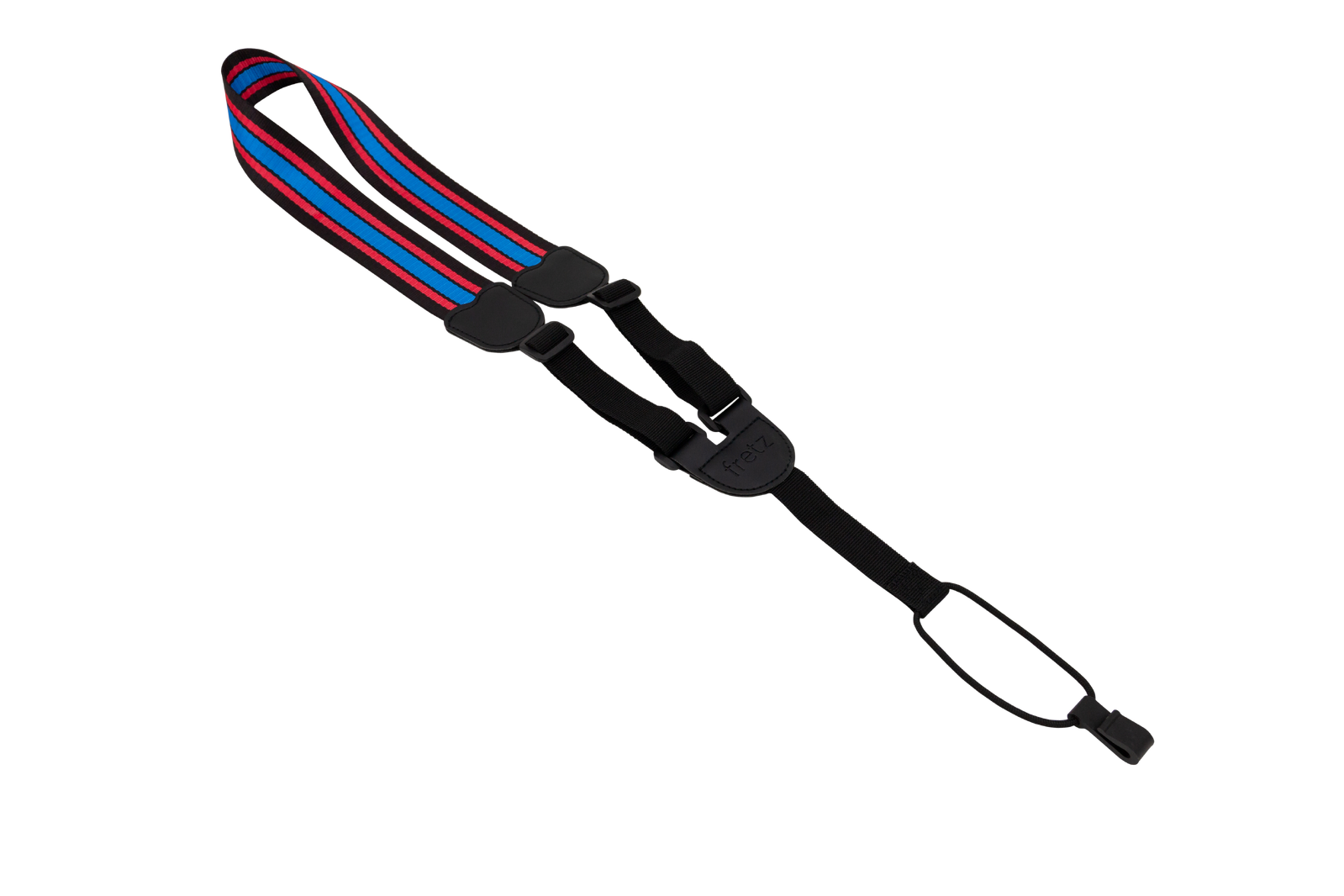 Fretz 1" Nylon Ukulele Strap with Hook - Purple