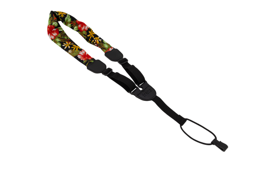 Fretz 1" Black Poly Neck Ukulele Strap with Hook