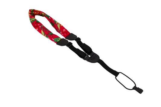 Fretz 1" Red Poly Neck Ukulele Strap with Hook