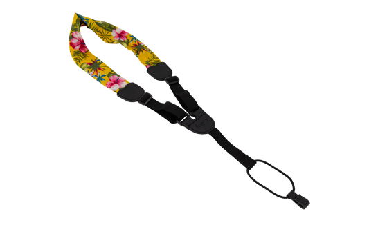 Fretz 1" Poly Neck Ukulele Strap with Hook - Yellow