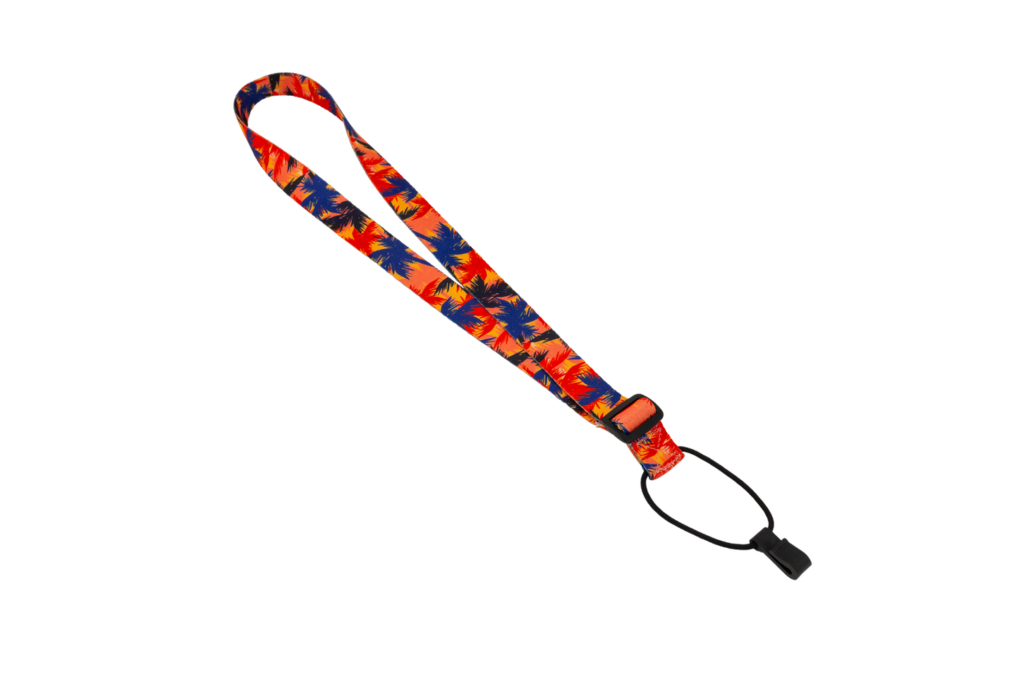 Fretz 1" Print Neck Ukulele Strap with Sound Hole Clip - Red