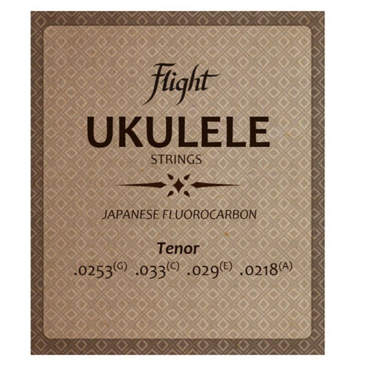 Flight Tenor Ukulele Strings - Fluorocarbon - Clear Tone Quality