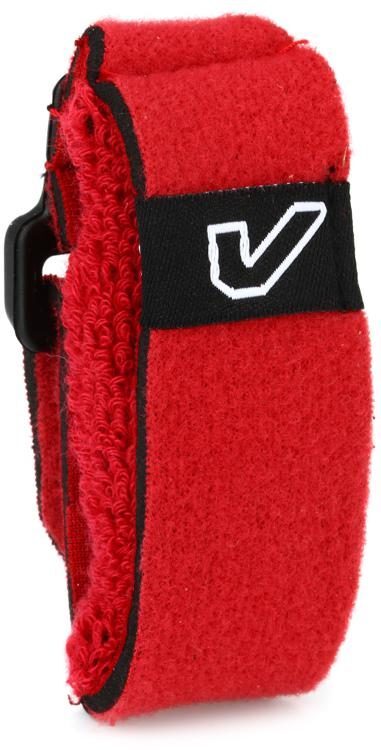 Gruv Gear FretWraps HD "Fire" Guitar String Muters/Dampeners 1-Pack (Red, Medium) — view 2