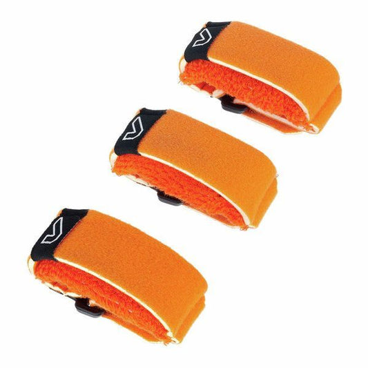 Gruv Gear FretWraps HD 'Flare' String Muters 3-Pack (Orange, Medium)