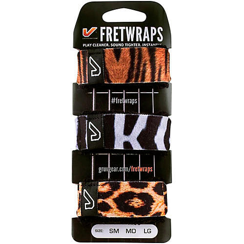 Gruv Gear FretWraps Wild String Muters 3-Pack (Extra Large)