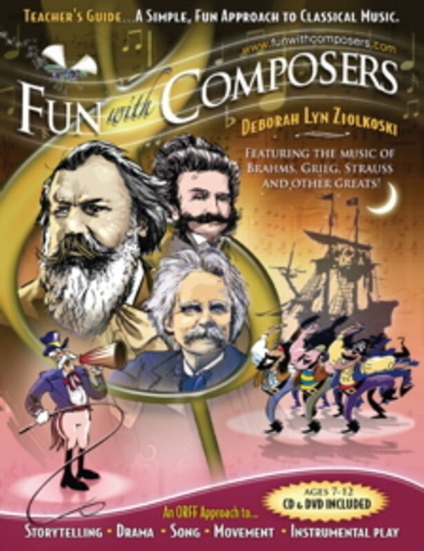 Fun With Composers Teachers Book/CD/DVD 7 - 12 Yrs Book