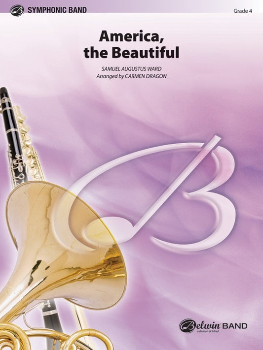 America the Beautiful Concert Band Sheet Music Grade 3.5