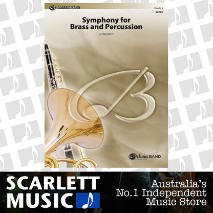 Symphony for Brass and Percussion Concert Band Sheet Music Grade 5 — view 2