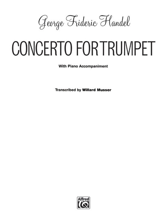 Concerto For Trumpet