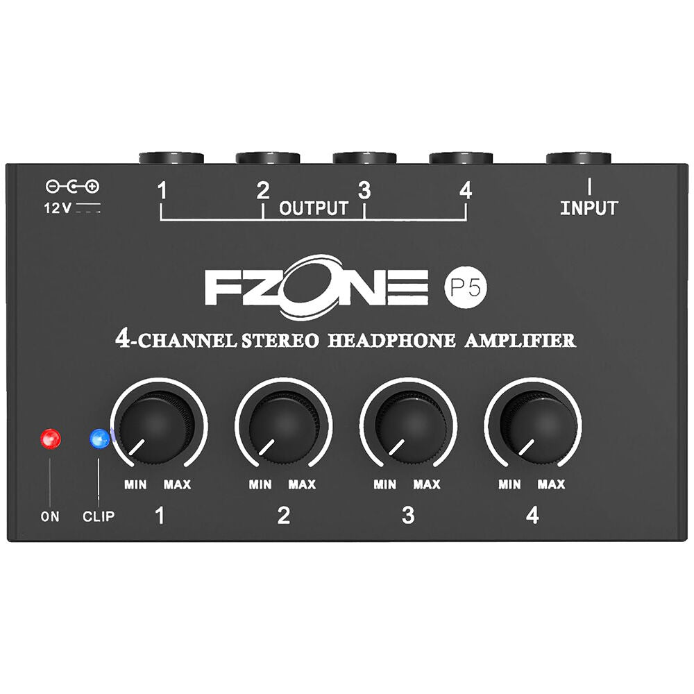 FZONE P5 Portable 4-Channel Headphone Amplifier