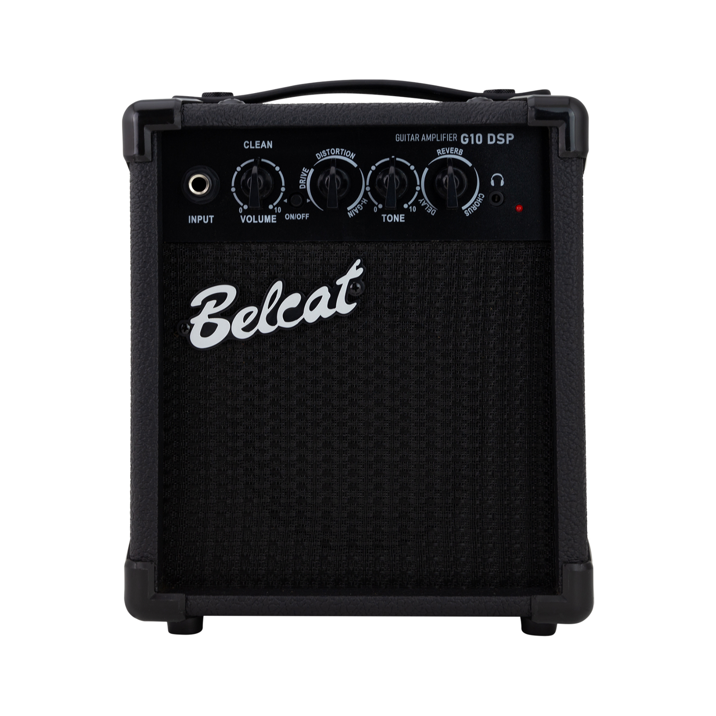 Belcat G10 DSP Guitar Combo Amplifier with Effects, Bluetooth Speaker, 10W Power, USB-C Recording, 5" Speaker, Clean/Overdrive Channels