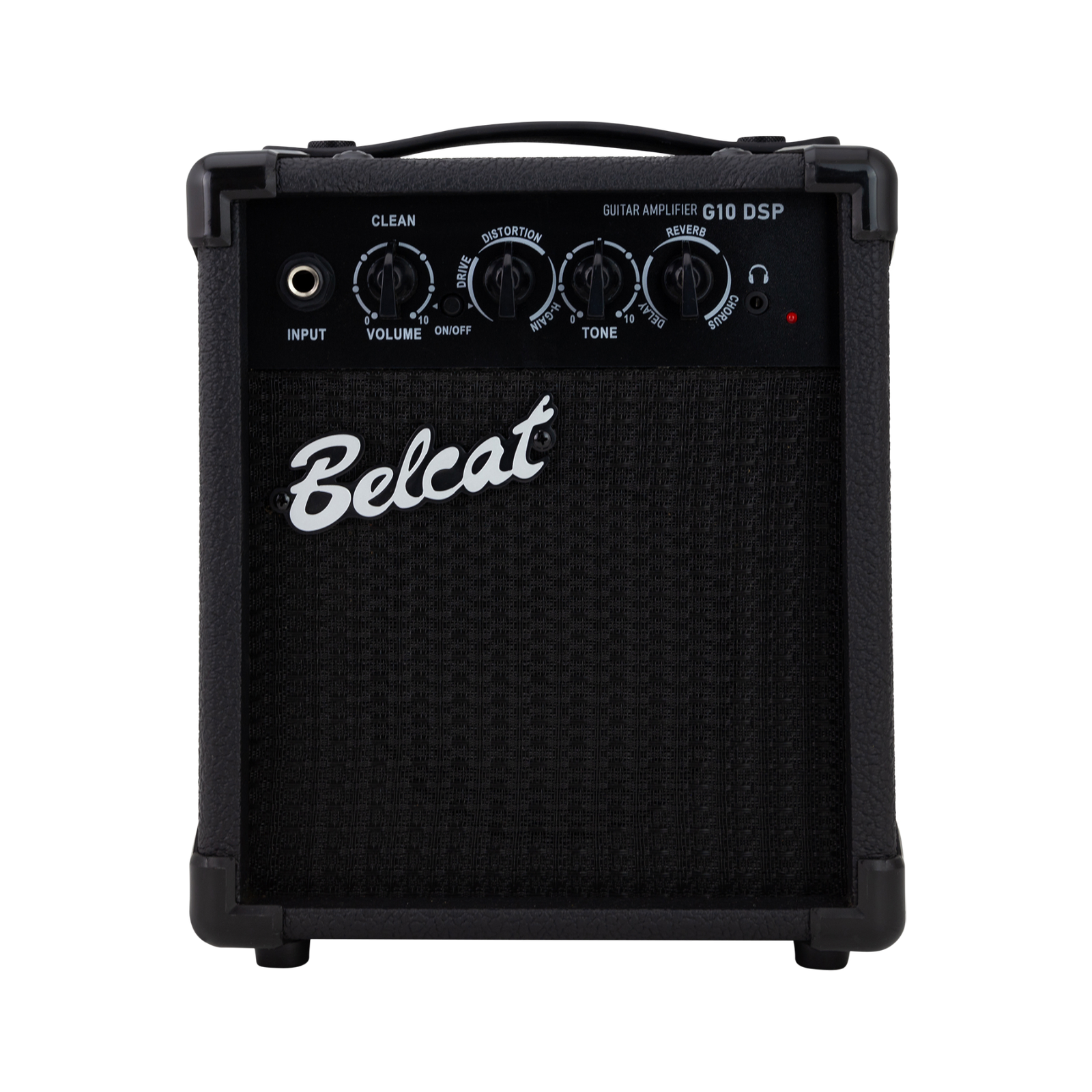 Belcat G10 DSP Guitar Combo Amplifier with Effects, Bluetooth Speaker, 10W Power, USB-C Recording, 5" Speaker, Clean/Overdrive Channels