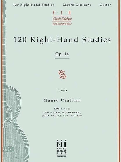 Giuliani 120 Right-Hand Studies Op. 1A for Guitar by FJH Music Company — view 2