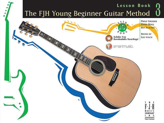 FJH Young Beginner Guitar Method Lesson Book 3