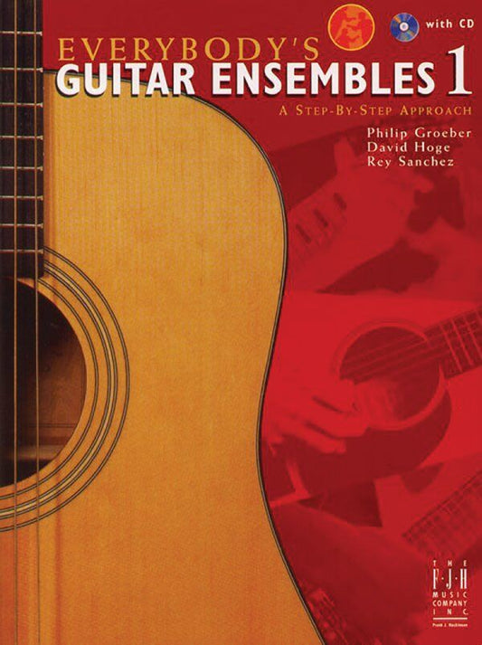 Everybody's Guitar Ensembles Book 1 with CD