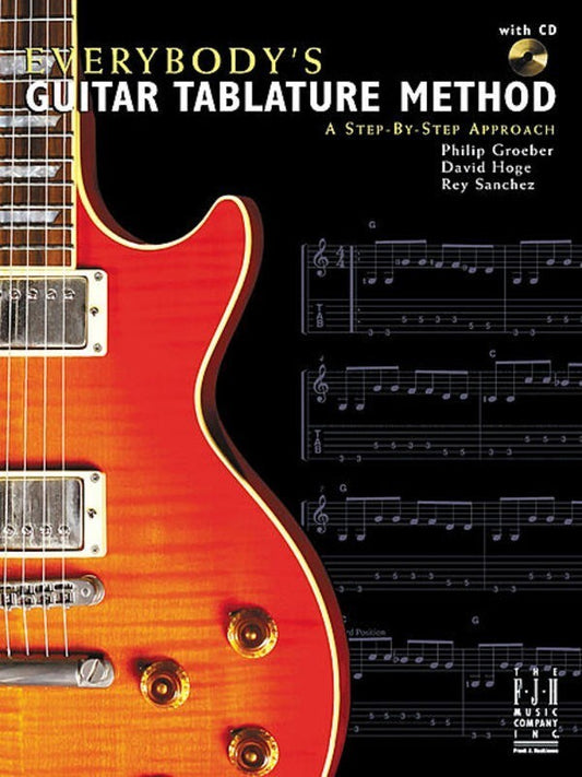 Everybodys Guitar TABlature Method Book/CD (Softcover Book)