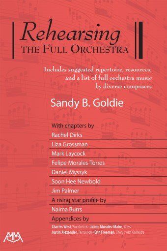 Sandy Goldie - Rehearsing the Full Orchestra Book
