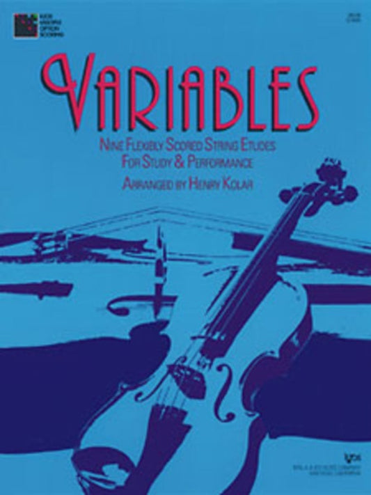 Variables Violin 3 Or Viola Treble Clef Book