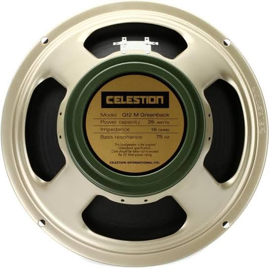 Celestion Greenback 12" Guitar Speaker 16 Ohm Guitar Speaker