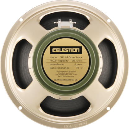 Celestion Greenback 12" Guitar Speaker 8 Ohm Guitar Speaker