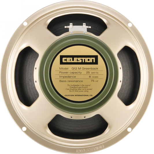 Celestion Greenback 12" Guitar Speaker 8 Ohm Guitar Speaker