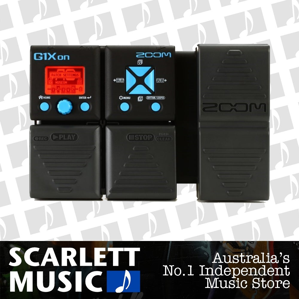 Zoom G1Xon Electric Guitar Multi Effect Pedal — view 2