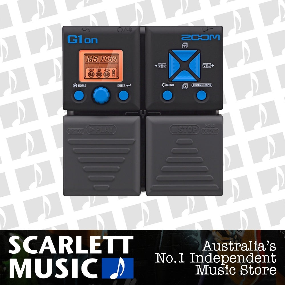 Zoom G1on Guitar Multi Effects Pedal — view 2