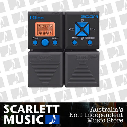 Zoom G1on Guitar Multi Effects Pedal — view 2