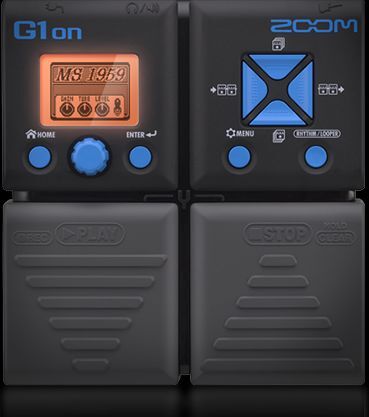 Zoom G1on Guitar Multi Effects Pedal